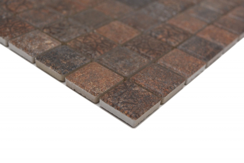 Céramique Mosaïque Jasba rouille-mixte mat rouille mur cuisine carrelage salle de bain mur douche / 10 tapis mosaïque