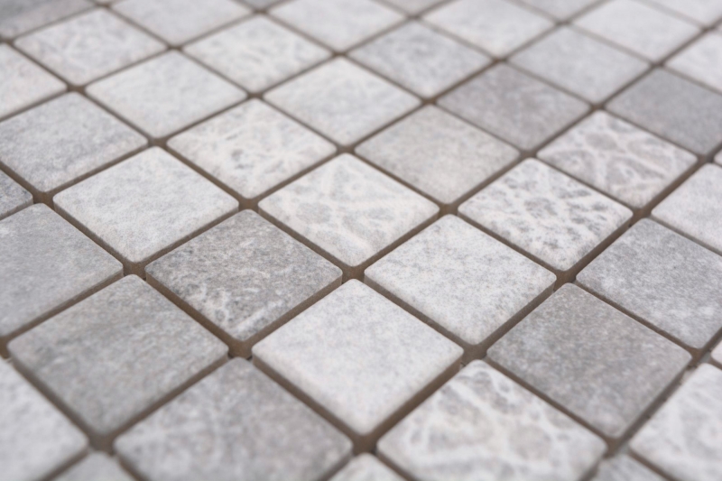 Céramique Carreaux de mosaïque Jasba ciment-mixte mat Ciment aspect mur de cuisine Carreaux de salle de bains Paroi de douche / 10 tapis de mosaïque