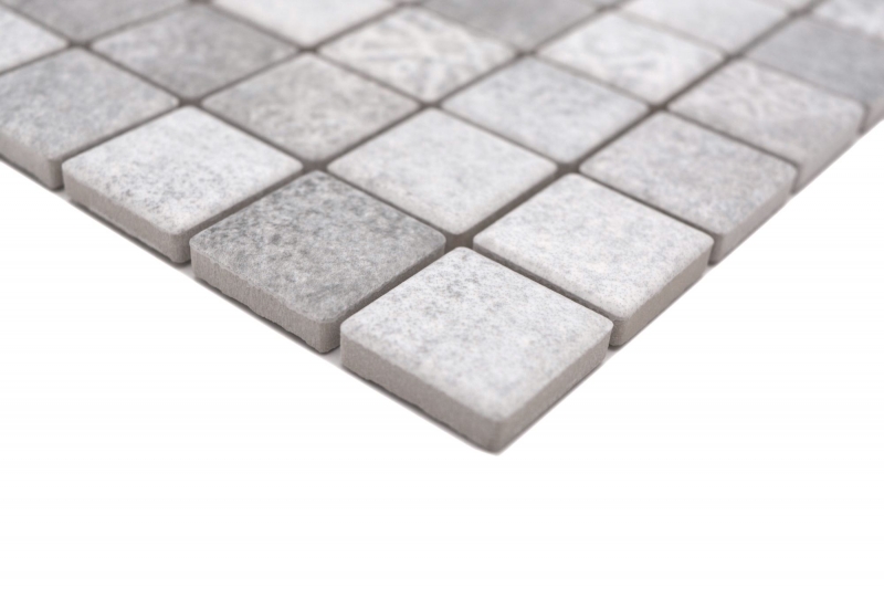 Céramique Carreaux de mosaïque Jasba ciment-mixte mat Ciment aspect mur de cuisine Carreaux de salle de bains Paroi de douche / 10 tapis de mosaïque