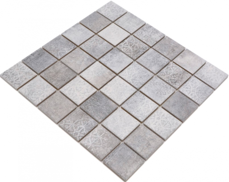 Céramique Carreaux de mosaïque Jasba ciment-mixte mat Ciment aspect mur de cuisine Carreaux de salle de bains Paroi de douche / 10 tapis de mosaïque