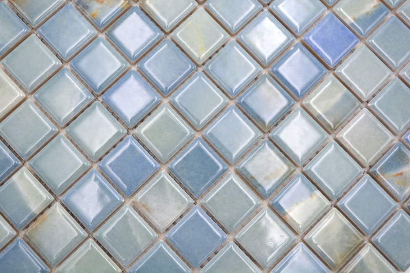 Jasba Agrob Buchtal Fresh Marble & More Mosaïque Céramique Grès cielo brillant Aspect mamelonné Cuisine Salle de bains Douche MOSJBMM19 1 tapis