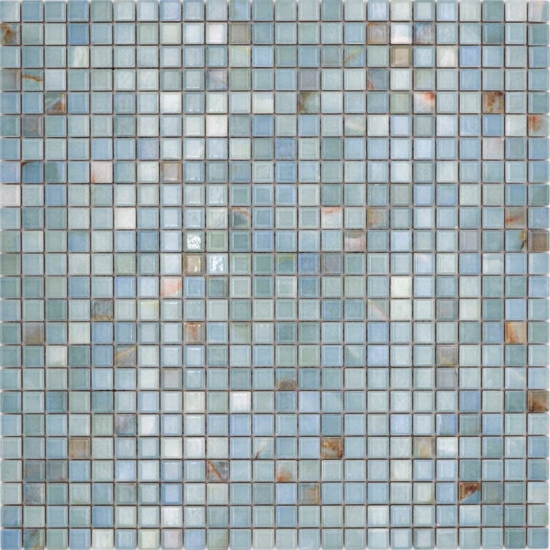 Jasba Agrob Buchtal Fresh Marble & More Mosaïque Céramique Grès cielo brillant Aspect mamelonné Cuisine Salle de bains Douche MOSJBMM25 1 tapis