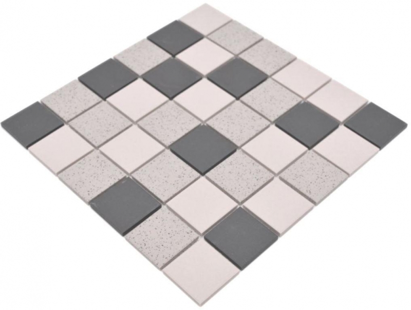 Mosaïque Carreau céramique beige clair gris non émaillé MOS16-2011_f