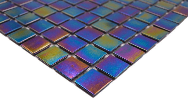verre mosaïque verre iridiumMur carrelage cuisine salle de bain_f | 10 tapis mosaïque