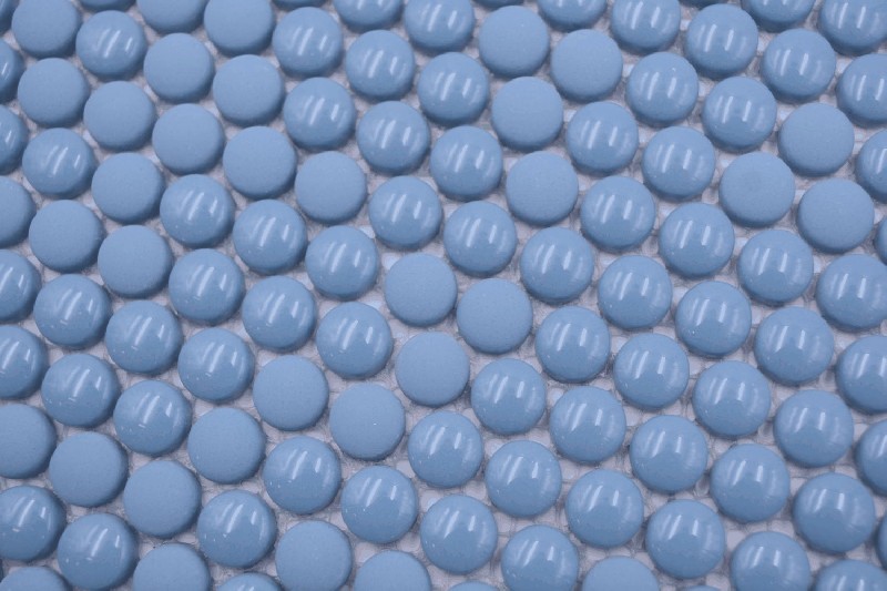 Motif main rond Enamel mix bleu brillant/mat mur carrelage cuisine douche bain MOS140-0411_m