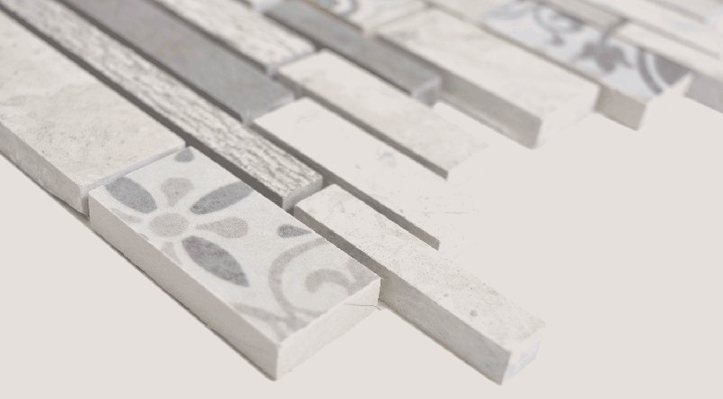 Motif main composite marbre/céramique mix gris 3F mur carrelage cuisine douche bain MOS180-D0927G_m