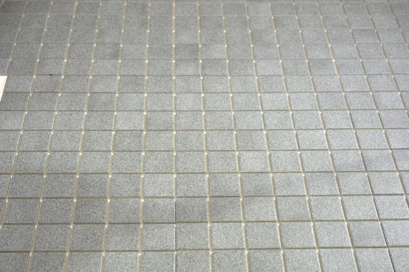 Échantillon manuel de mosaïque Carreau céramique gris gris pierre MOS14-0202-R10_m