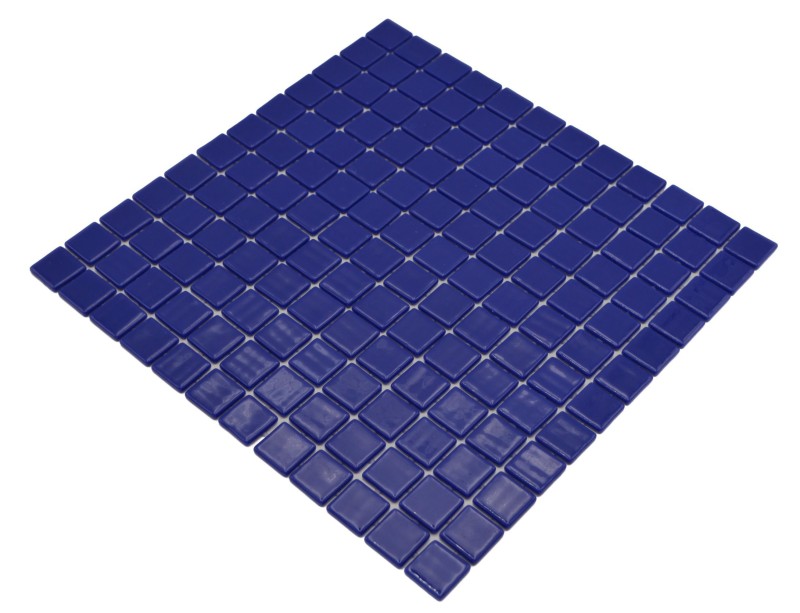 Carreau de mosaïque Mosaïque de piscine bleu bleu foncé bleu marine douche mur SPAIN MOS220-25831U