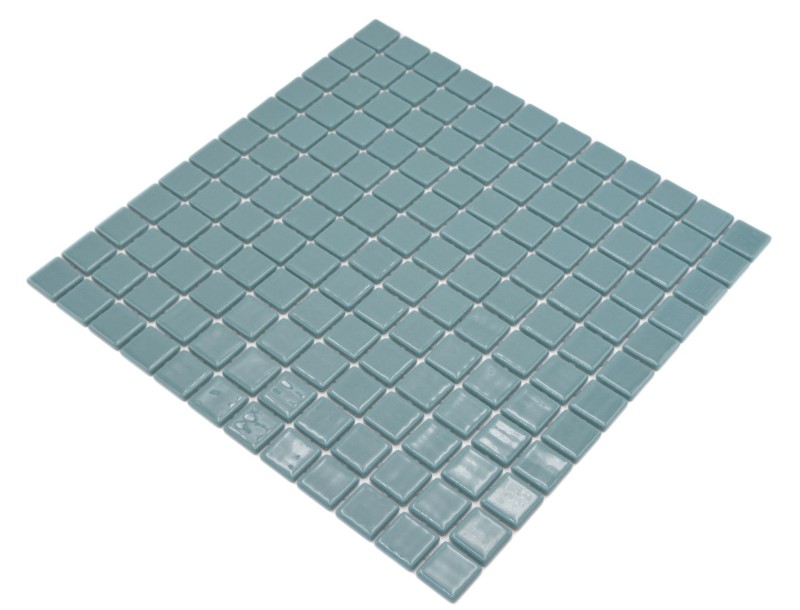Mosaïque piscine Mosaïque piscine turquoise vert pastel douche mur SPAIN - MOS220-25832U_f