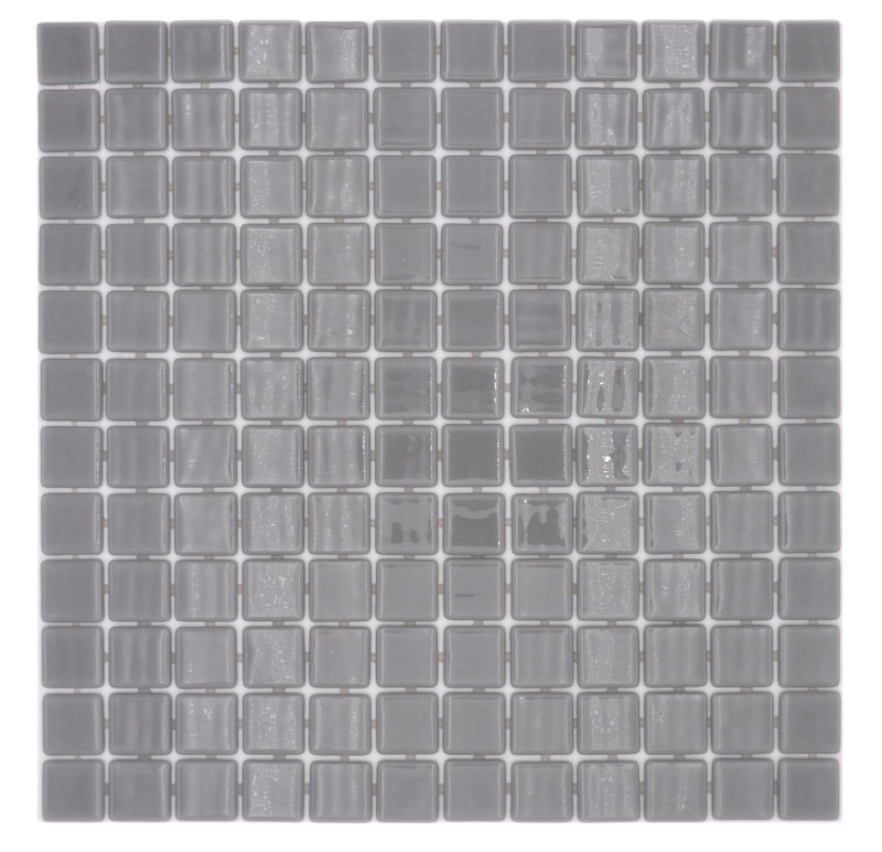 Échantillon manuel Carreau de mosaïque Mosaïque de piscine Gris béton gris douche mur SPAIN - MOS220-25108U_m