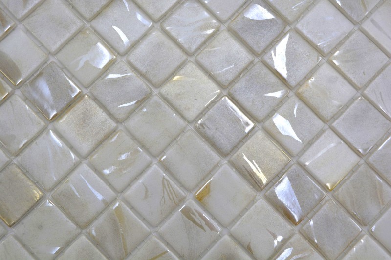 Échantillon manuel Carreau de mosaïque Mosaïque de piscine Beige Cream Ivoire déléphant Douche Mur SPAIN - MOS220-71250U_m