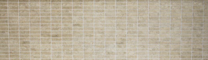 Mosaïque en bâtonnets Carreau céramique aspect pierre beige Carrelage cuisine MOS24-STSO67