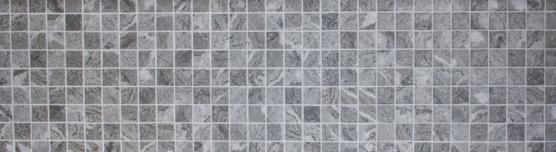 Céramique Mosaïque Carreau aspect pierre naturelle gris Structure Carreau de salle de bain MOS16-HWA4GY