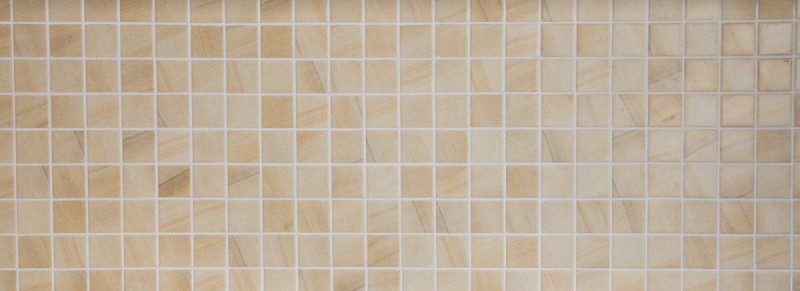 Céramique Mosaïque Carreau aspect pierre naturelle beige Structure Carreau de salle de bain MOS16-AISO98