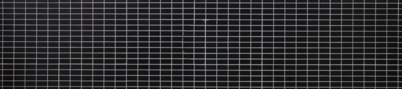 Motif main Mosaïque Céramique baguettes noir mat Carreau WC Carreau salle de bain MOS24B-0311_m