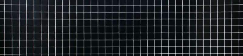 Mosaïque Carreau céramique noir mat Miroir de fond de cuisine MOS16-0311_f