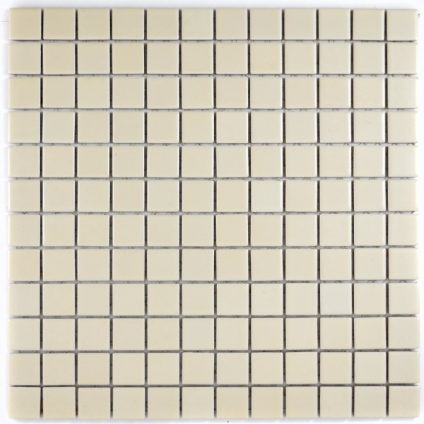 Échantillon manuel Carreau de mosaïque magnolia beige mat Carreau de mosaïque céramique MOS18D-1911_m