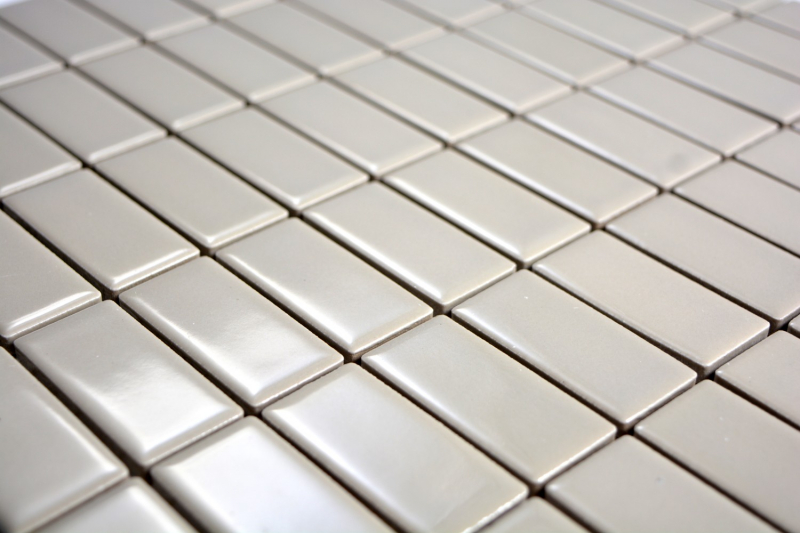 Motif main Mosaïque Céramique baguettes boue brillante Carrelage WC Salle de bains MOS24D-2401_m