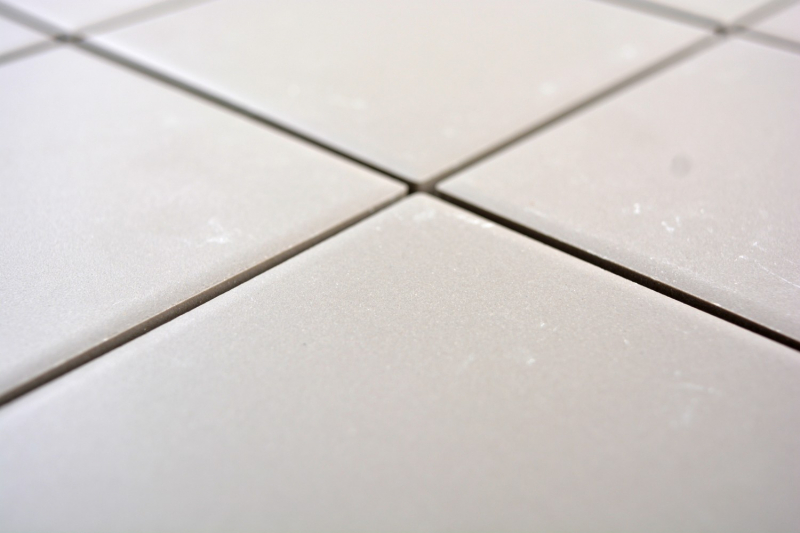 Motif main Mosaïque Carreau céramique gris non émaillé Dos de cuisine Protection anti-éclaboussures MOS22-0202_m