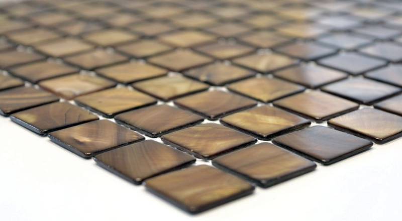 Motif main Mosaïque Coquillage Beige Carrelage mural Salle de bain MOS150-SM2569_m