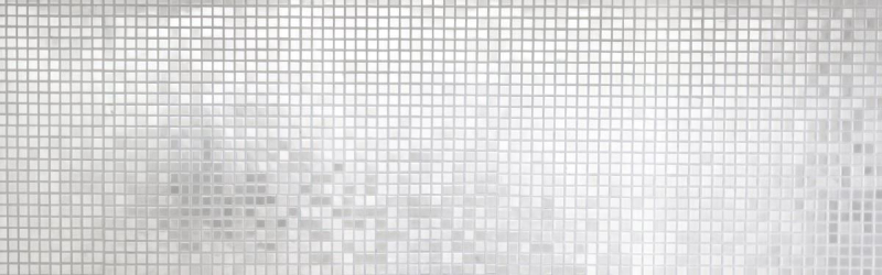 Motif main Carreau mosaïque acier inoxydable argenté acier brossé Carrelage cuisine MOS129-CE15D_m