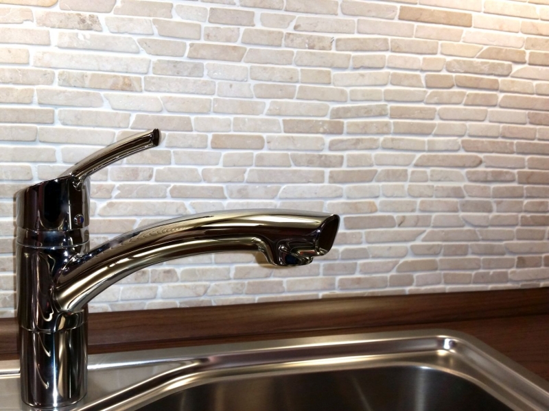 Mosaïque Marbre Pierre naturelle composite Bâtons blanc crème Brick Carrelage anti-éclaboussures Carrelage cuisine - MOS40-0102