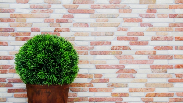 Mosaïque Marbre Pierre naturelle beige rouge Brick RossoCream MOS40-0135_f