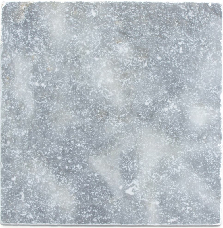 Carreau de marbre Pierre naturelle Bardiglio gris clair anthracite Carreau en pierre naturelle aspect antique Carreau de sol Receveur de douche Cuisine Mur - MOSF-45-40030