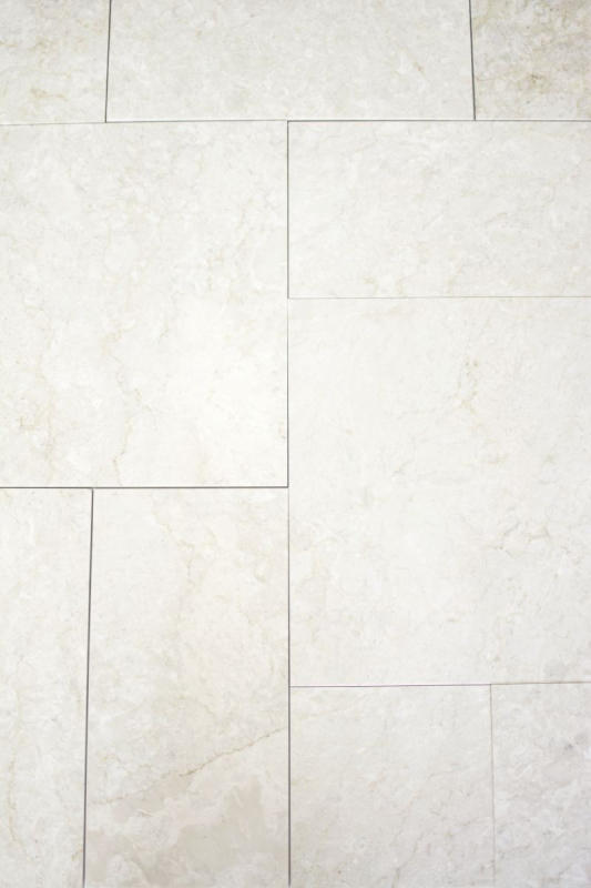 Carreau de marbre pierre naturelle Ibiza blanc cream gris Carreau romain aspect antique Carreau de sol Carreau de mur Cuisines - MOSF-45-42000