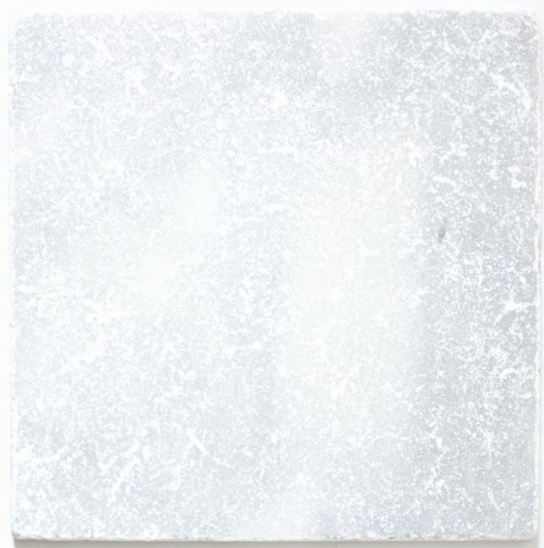 Carreau de marbre Pierre naturelle Ibiza blanc cream gris Carreau de pierre naturelle aspect antique Carreau de sol bac à douche Carreau de cuisine - MOSF-45-42030