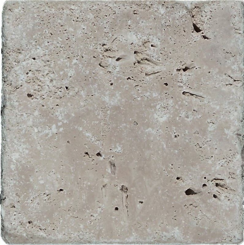 Carreau Travertin Pierre naturelle Chiaro beige crème Carreau en pierre naturelle aspect antique Bac à douche Paroi de douche Carreau de cuisine - MOSF-45-46079