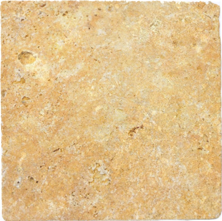 Carreau travertin pierre naturelle jaune or Carreau pierre naturelle brun doré aspect antique Carreau de sol Carreau de cuisine mur - MOSF-45-51030