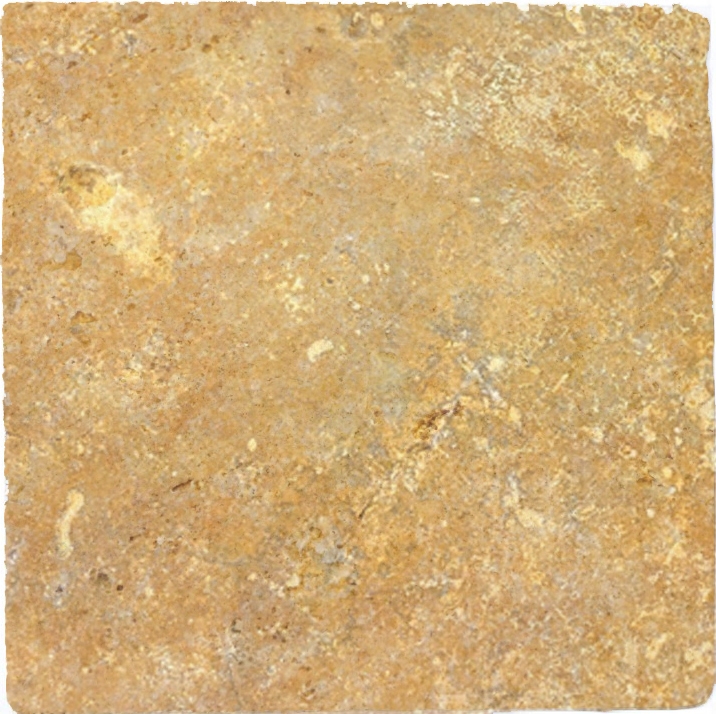 Carreau travertin pierre naturelle jaune or Carreau pierre naturelle brun doré aspect antique Carreau de sol Carreau de cuisine mur - MOSF-45-51030