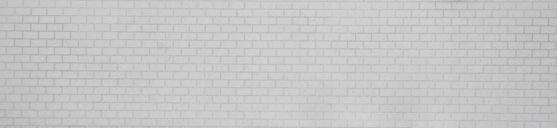 Carreaux de mosaïque Quartz Composite Pierre artificielle Brick Artifical blanc MOS46-0104
