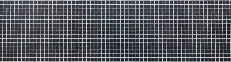 Carreaux de mosaïque Quartz Composite Pierre artificielle Artificial noir MOS46-ASM22