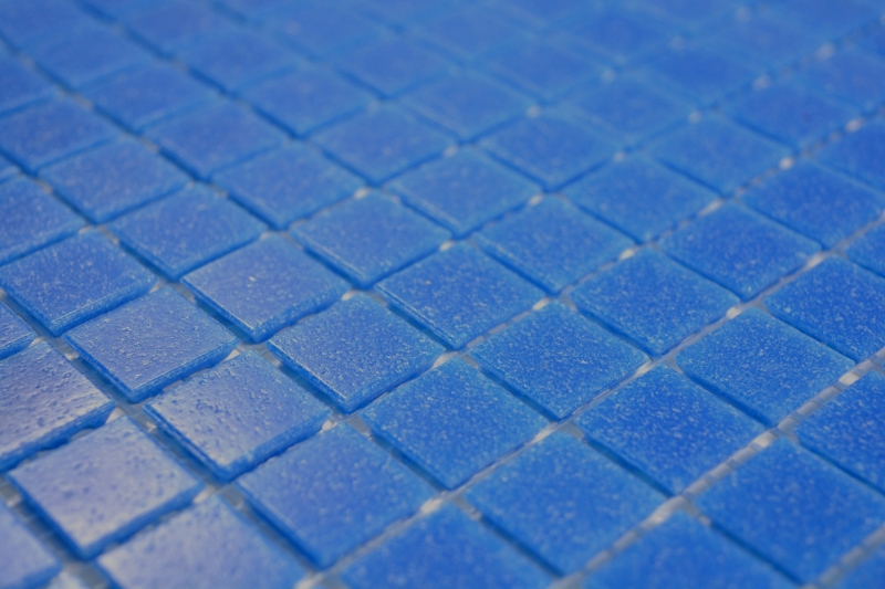 Mosaïque de verre Carreau de mosaïque bleu foncé Spots de douche BAD WAND mur de cuisine - MOS200-A15-N
