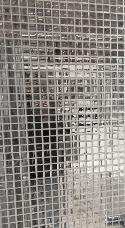 Carreau de mosaïque Mosaïque de verre electroplated argent BAD WC cuisine MUR MOS60-0206