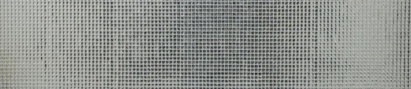 Carreau de mosaïque Translucide cristal Mosaïque de verre Crystal Glitter argent MOS130-0204_f | 10 Tapis de mosaïque