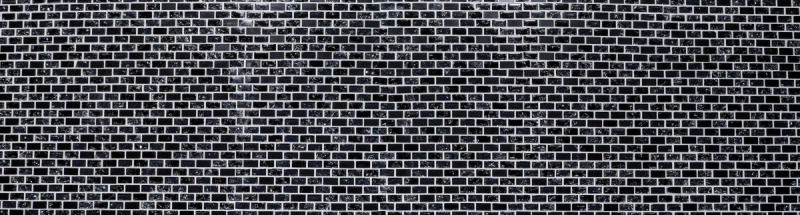 Motif manuel Carreau de mosaïque Translucide noir Brick Mosaïque de verre Crystal Pierre noire MOS87-b1128_m