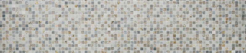 Pierre naturelle Rustique Quartzite Pierre naturelle Carreau de mosaïque Verre mosaïque or beige gris clair miel Carrelage Revêtement mural cuisine WC - MOS83-CR27