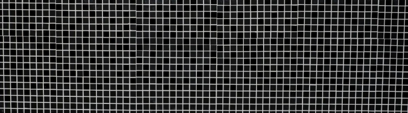 mosaïque de verre autocollante carreau de mosaïque noir mat carreau de fond de cuisine MOS200-4CM22