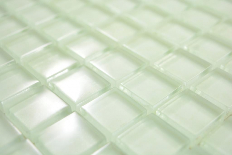 Mosaïque de verre Carreau de mosaïque fluorescent vert pastel Carreau de mur Carreau de cuisine Carreau de salle de bain WC - MOS88-0104