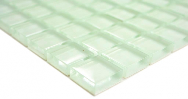 Mosaïque de verre Carreau de mosaïque fluorescent vert pastel Carreau de mur Carreau de cuisine Carreau de salle de bain WC - MOS88-0104