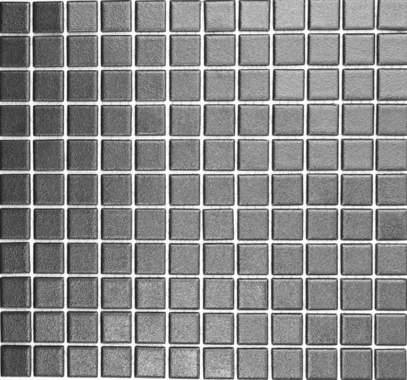 Mosaïque céramique Carreaux de mosaïque antidérapant antidérapant bac de douche soft noir MOS18-0311-R10