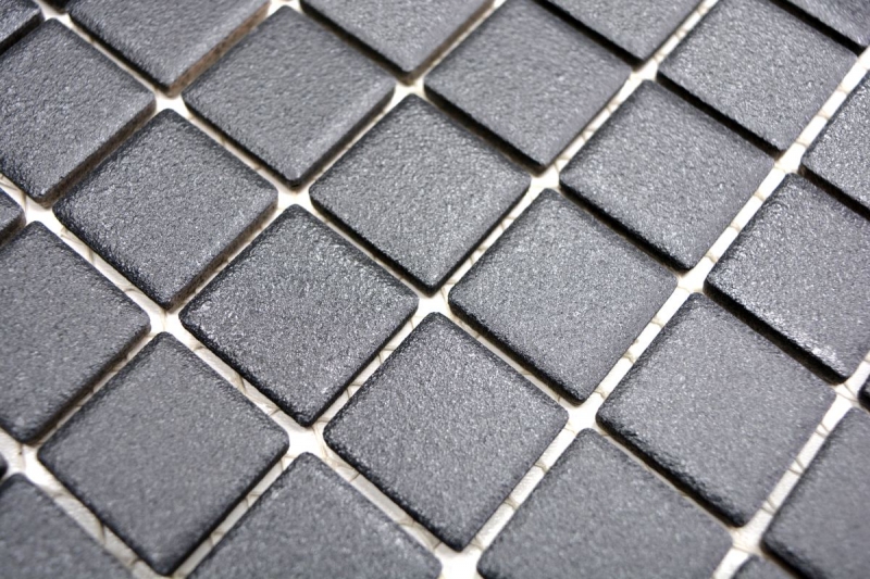 Mosaïque céramique Carreaux de mosaïque antidérapant antidérapant bac de douche soft noir MOS18-0311-R10