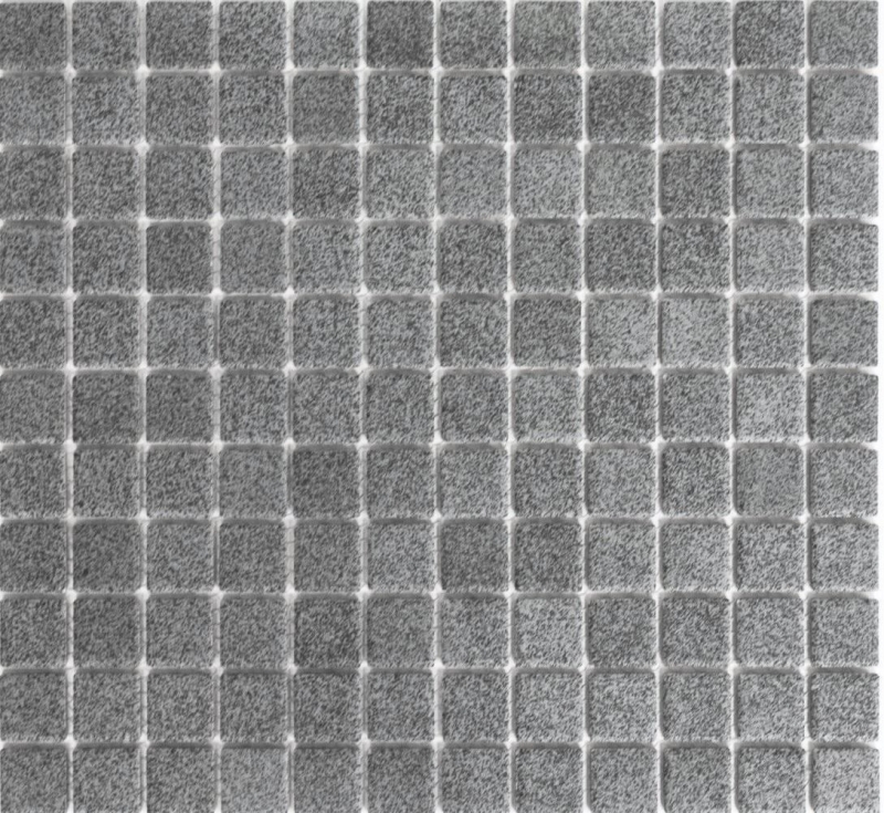 Mosaïque céramique Carreaux de mosaïque antidérapant bac de douche gris pierre mat Carreau mural - MOS18-0208-R10