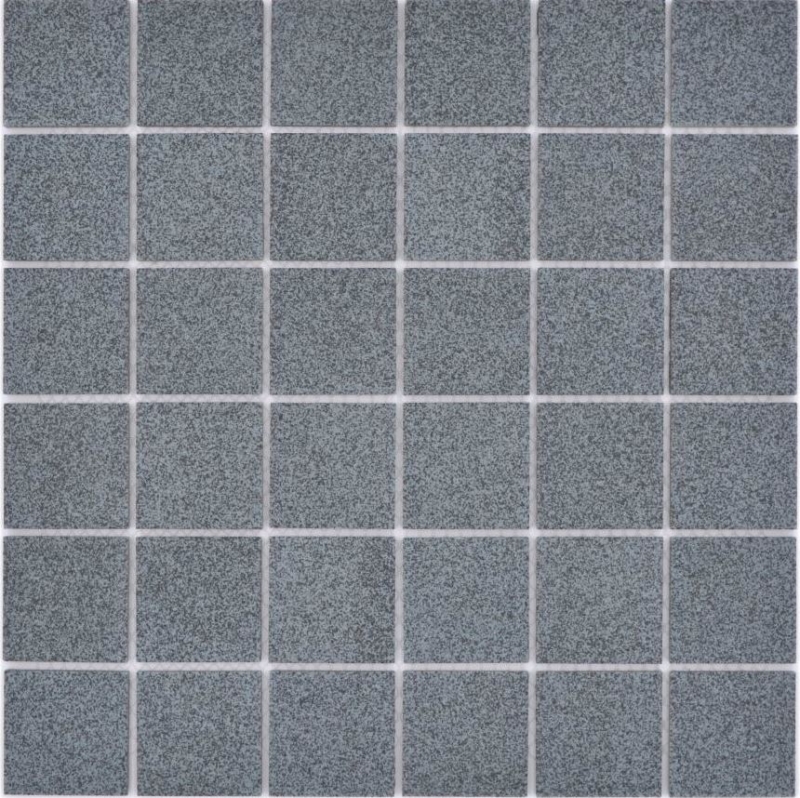 Céramique Mosaïque Carreau gris pierre RÉFRACTAIRE Sol de douche Carreau de salle de bain Carreau de cuisine - MOS14-0202-R10