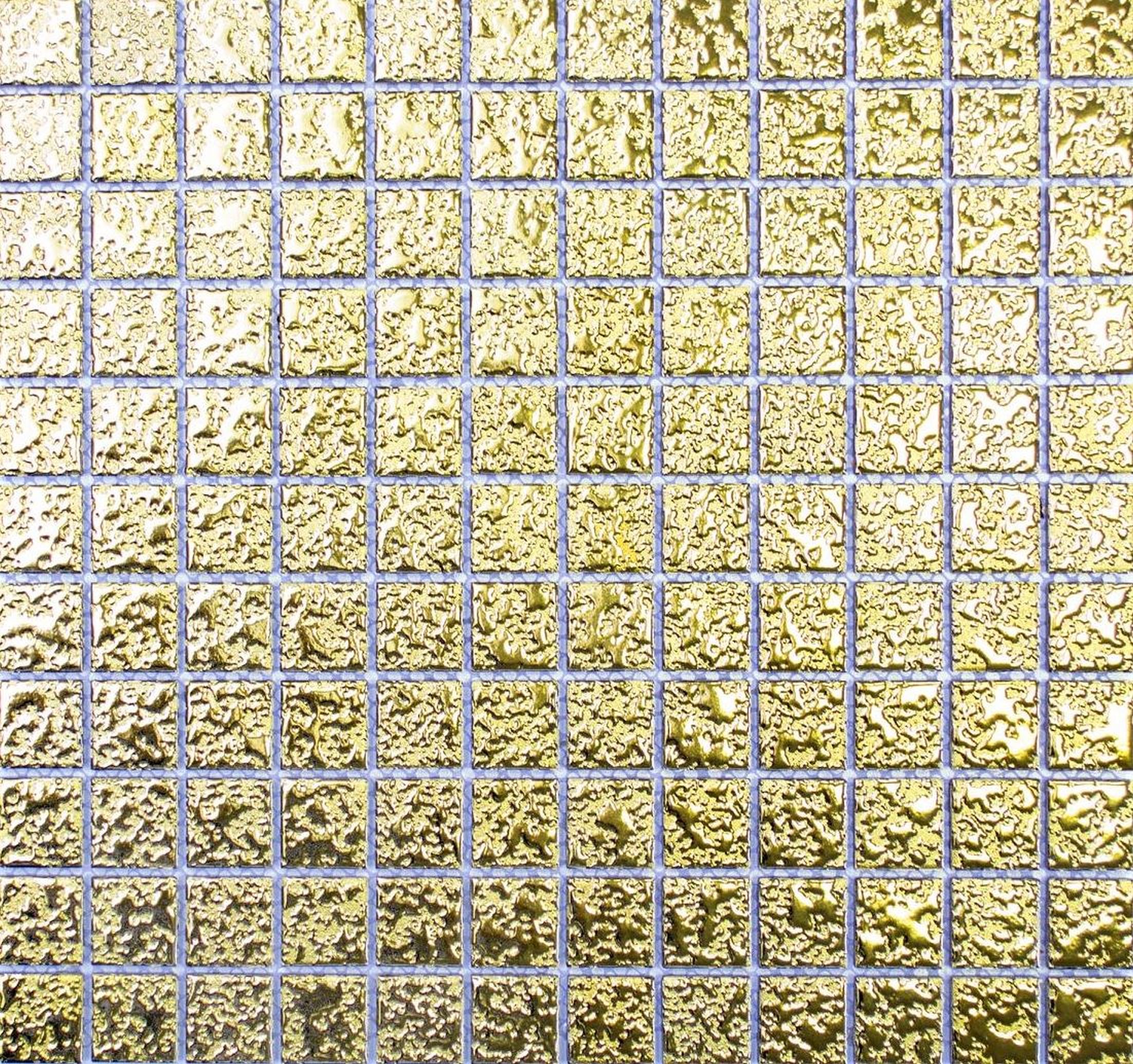 Mosaïque céramique or Carreau de mosaïque structure mur Carrelage cuisine Carrelage cuisine mur douche MOS18-0707
