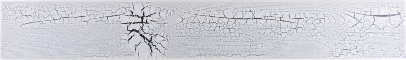 Panneaux de bois autocollants Panneau de parement mural en bois Panneau mural blanc MOS170-W005 ( 9 pièces)