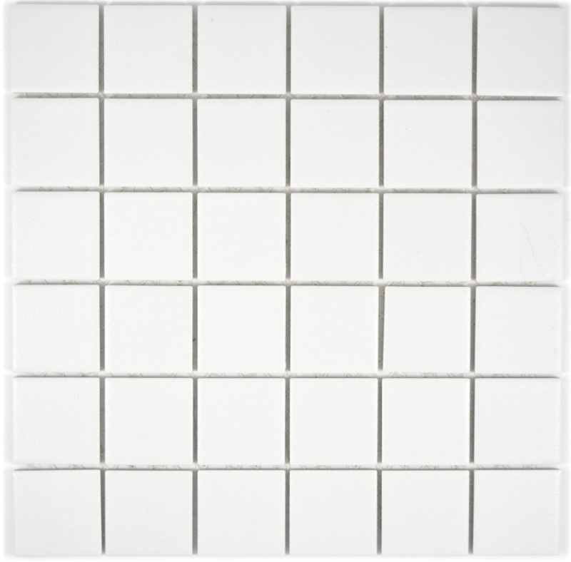 Céramique Mosaïque Carreau blanc ancien RÉFRACTAIRE Carrelage cuisine salle de bain - MOS14-0111-R10